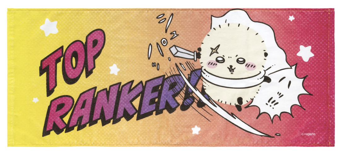 [Pre-order] "Chiikawa" Rakko Thin Face Towel